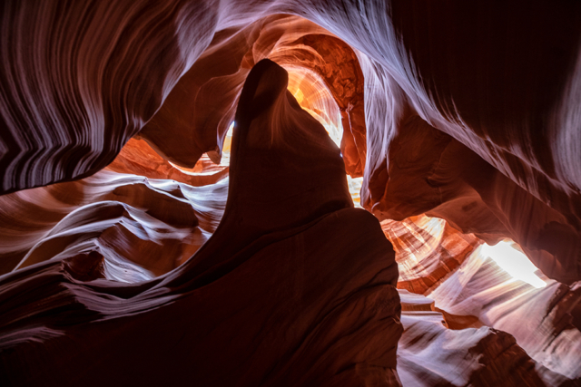 This formation in Antelope Canyon is called the Tongue