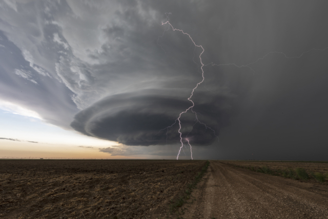 Beautiful supercell in Kansas